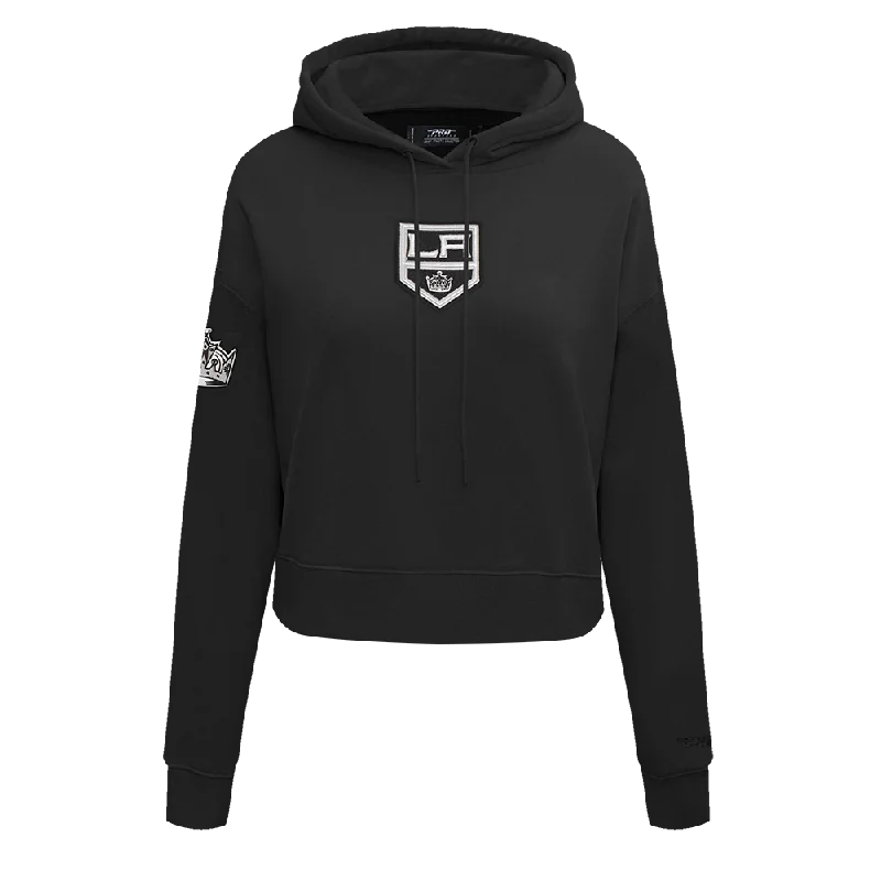 SUDADERA CON GORRO NHL LOS ANGELES KINGS CLASSIC CHENILLE PARA MUJER Hoodie with Drawstrings