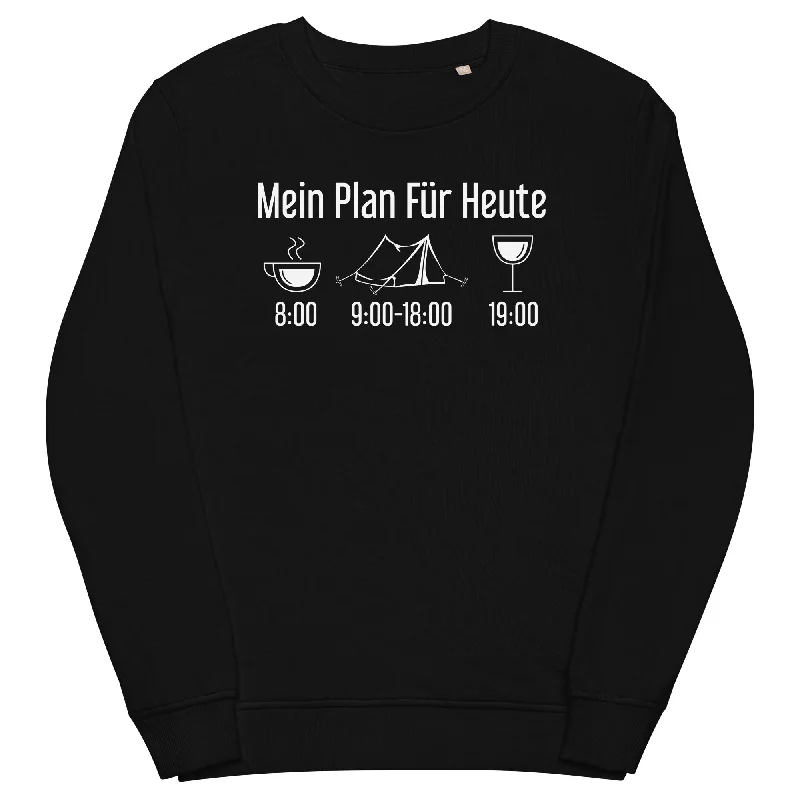 Mein Plan Für Heute 1 - Unisex Premium Organic Sweatshirt Printed Hoodies for Women