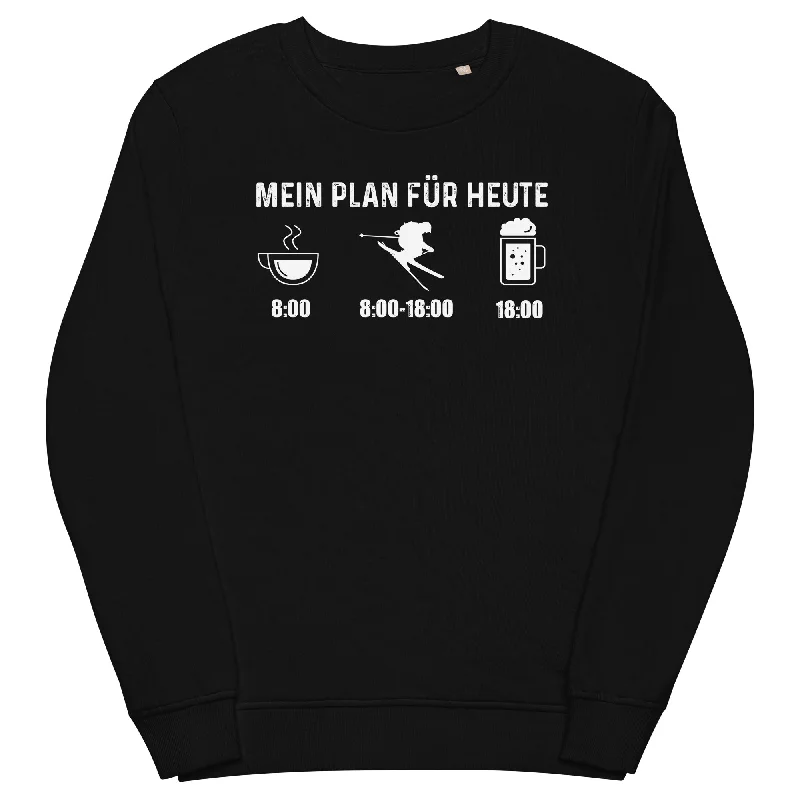 Mein Plan Für Heute - Unisex Premium Organic Sweatshirt Women’s Hoodie with Logo