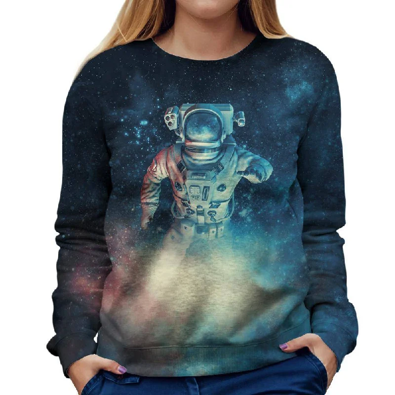 Into The OORT Cloud Womens Sweatshirt Soft Hooded Sweatshirt