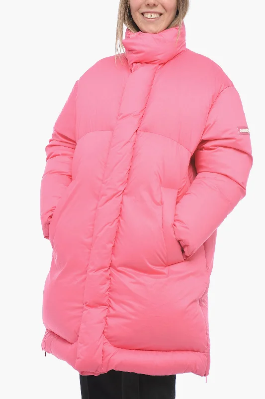 Ambush Nylon Oversized Down Jacket with Flush Pockets Women's winter-ready jackets