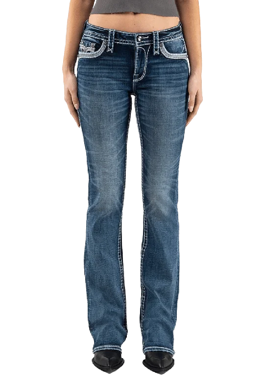 Rock Revival Women´s Arona Bootcut Straight Denim Jeans