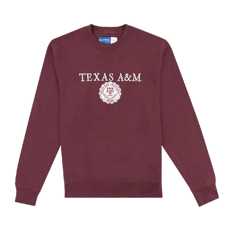 Texas A&M Big Cotton Seal Sweatshirt Fashion Hoodie Sweatshirt