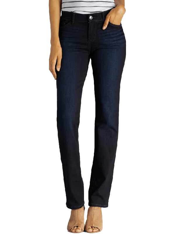 Lee Women's Flex Motion Regular Fit Straight Leg Jean