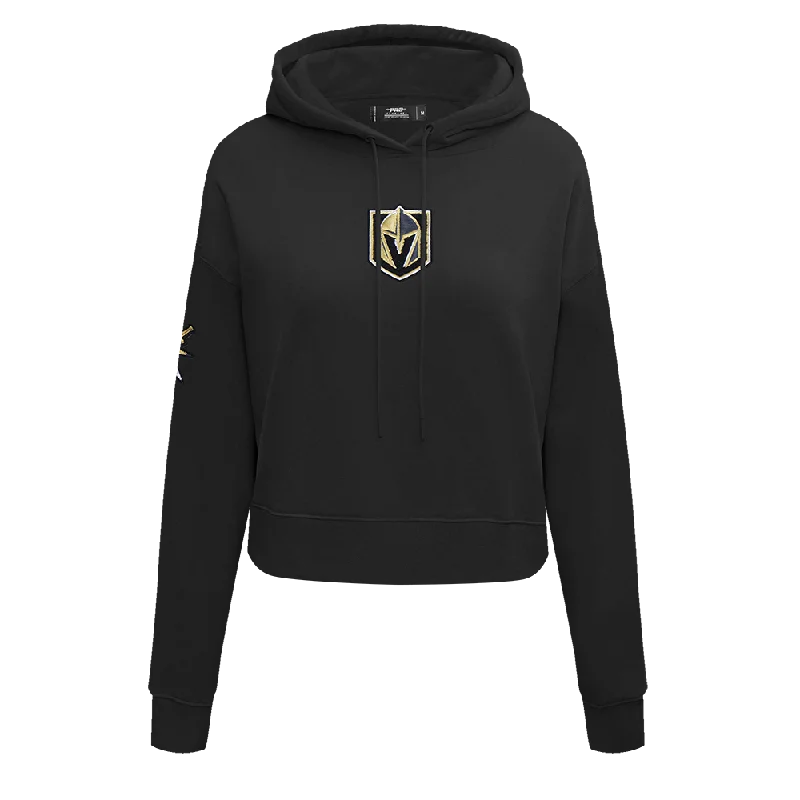 SUDADERA CON GORRO NHL VEGAS GOLDEN KNIGHTS CLASSIC CHENILLE PARA MUJER Hoodie Sweatshirt Chic