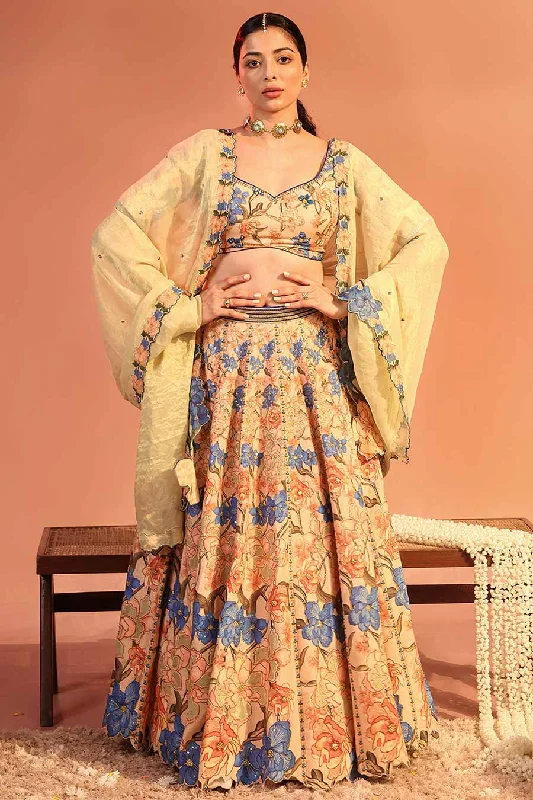 Pink Sadira Embroidered Lehenga Set