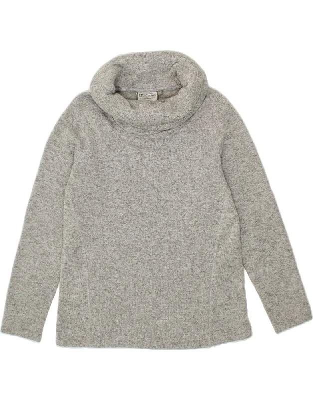 MOUNTAIN WAREHOUSE Womens Roll Neck Sweatshirt Jumper UK 16 Large  Grey Travel-friendly sweaters