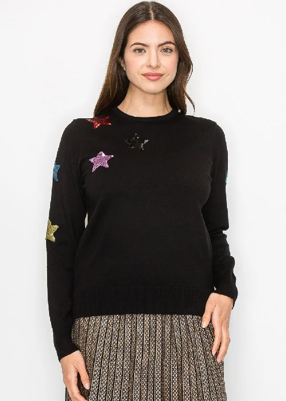 Twinkling Stars Sweater Thermal insulation sweaters