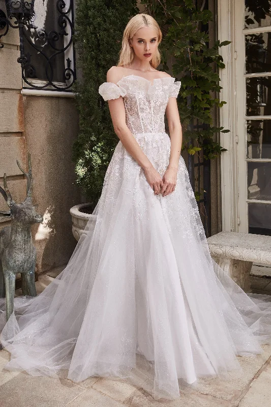 Cinderella Divine A1090: The Epitome of Grace and Elegance for Your Unforgettable Day Wedding Dress Long