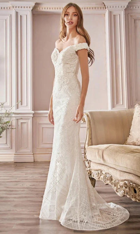 Ladivine Bridal CD929 Lace Wedding Gown