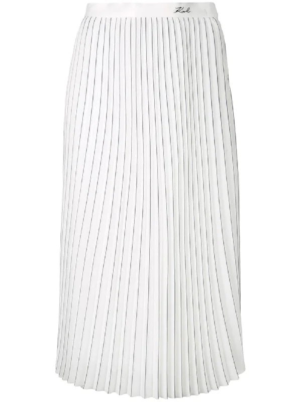 pinstripe pleated skirt Pencil unclassified skirts