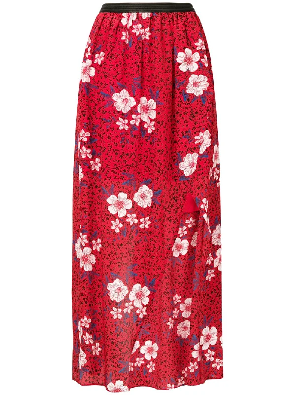 floral flared skirt Sexy unclassified skirts