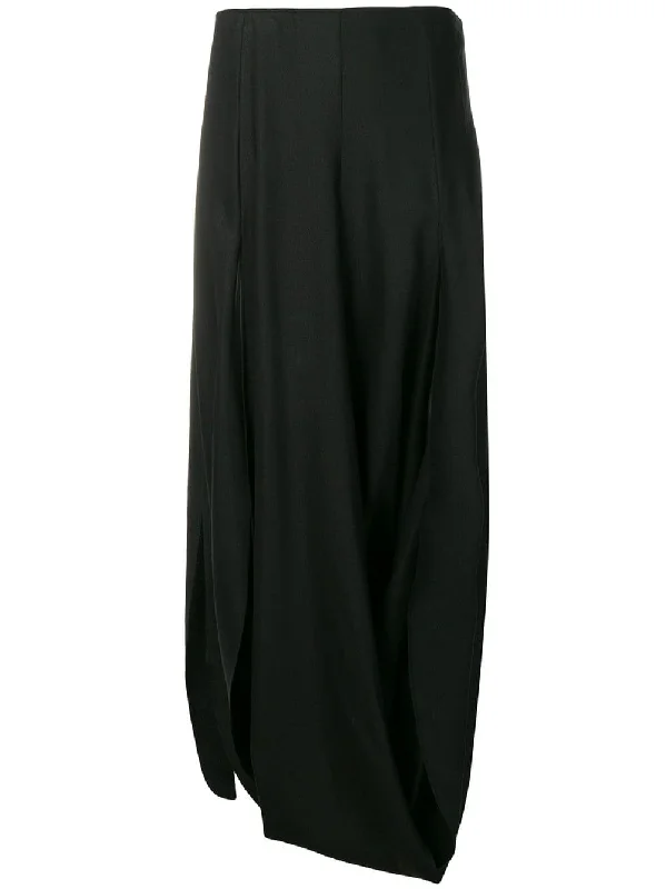 Nahil draped skirt Velvet unclassified skirts