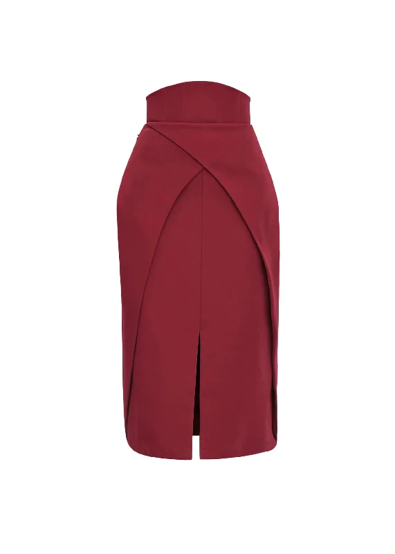 SITA CORSET SKIRT - PLUM Chiffon unclassified skirts