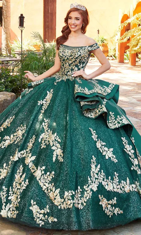 Rachel Allan RQ2162 - Off Shoulder Quinceanera Ballgown Best party dresses for cocktail parties