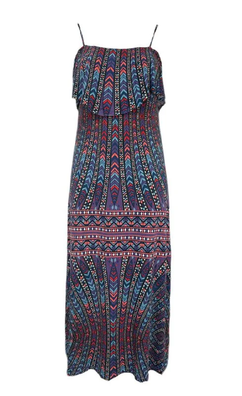 TART Collections Women's Plus Multicoloured Maxi Dress Size 0X NWOT Denim maxi dresses