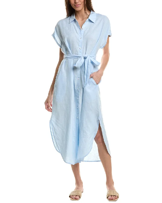 Tommy Bahama Coastalina Linen Maxi Shirtdress Casual Maxi Skirt