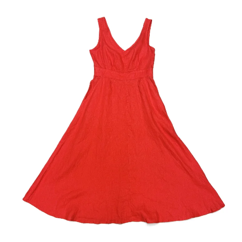 Red Dress Casual Midi By Joie, Size: S Trendy Midi Skirt