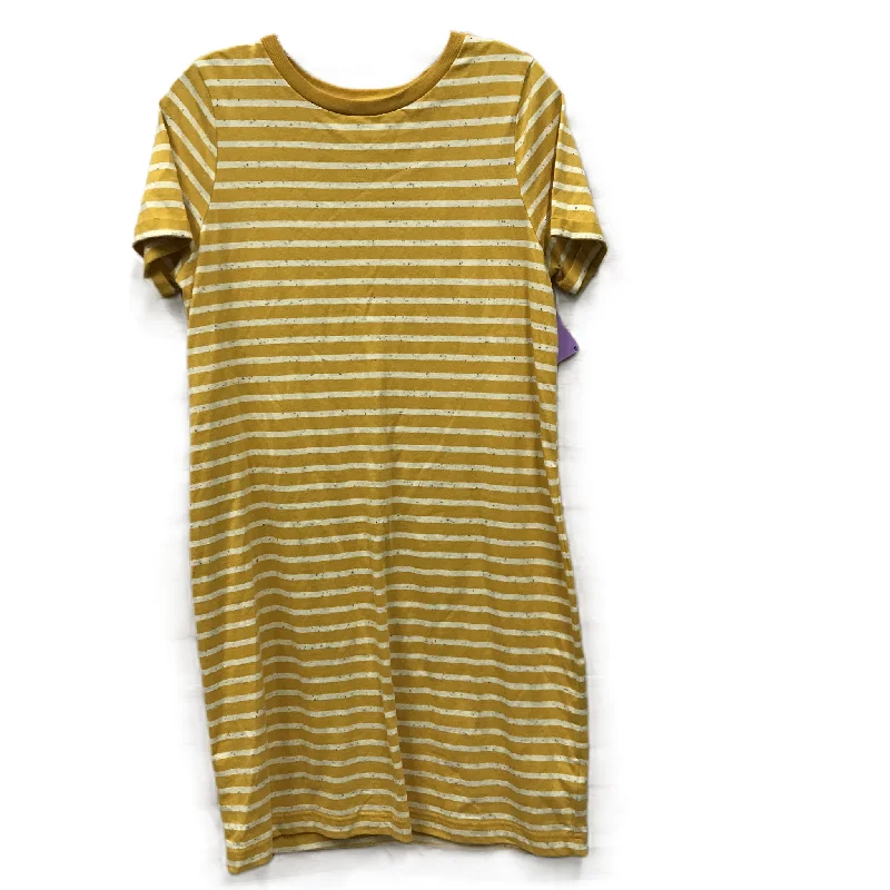 Yellow Dress Casual Midi By Sonoma, Size: S Casual Midi Outfit