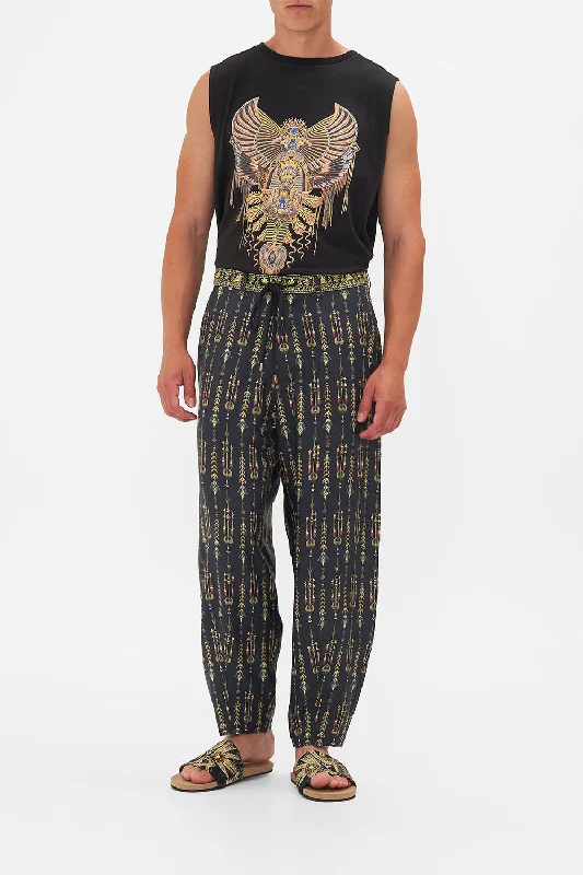 RELAXED DROPPED CROTCH PANT THEY CALLED HER NEFERTARI Travel unclassified dresses