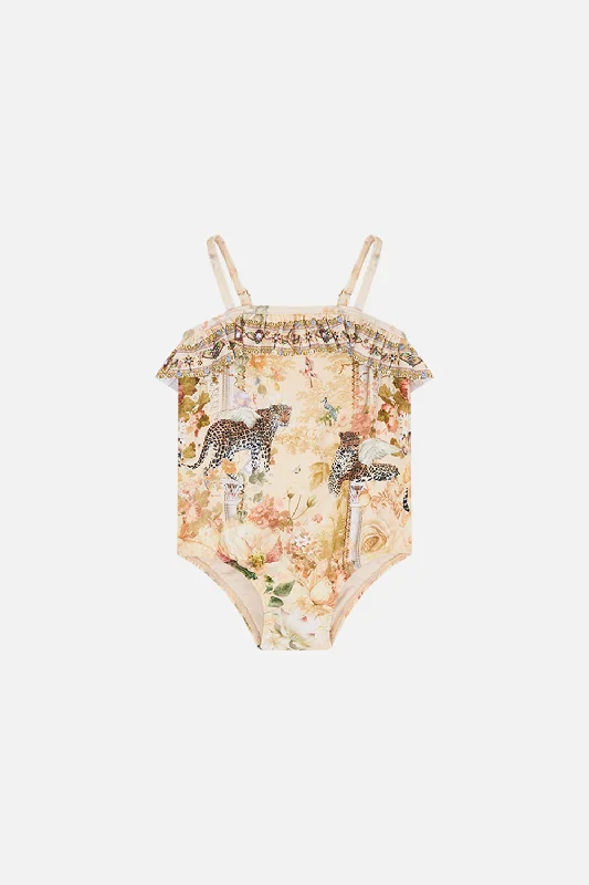 BABIES ONE PIECE WITH FRILL ADORNED IN ANTIQUITY Ruffled unclassified dresses