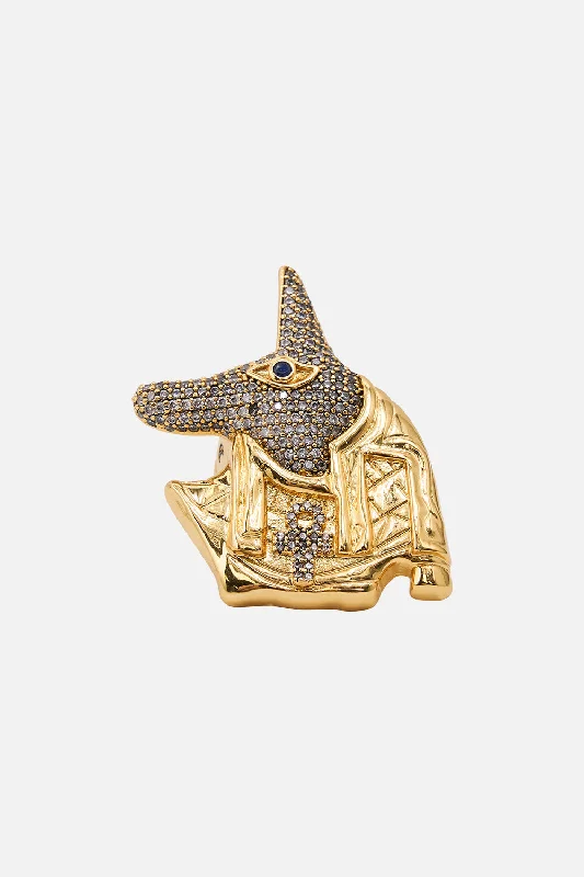 GLOBAL NOMAD ANUBIS RING GOLD Holiday unclassified dresses