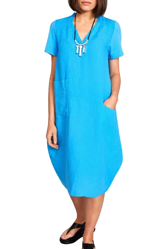 ASYMETRIC POCKET DRESS - S24139 Bodycon unclassified dresses