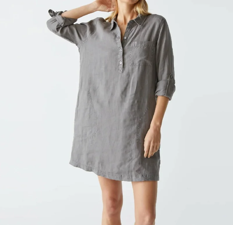 Eleanor Linen Dress In Oxide Lightweight unclassified dresses