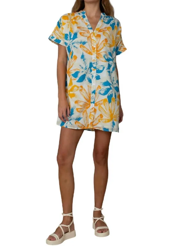 Lanie Dress In Sea Flower Cotton unclassified dresses