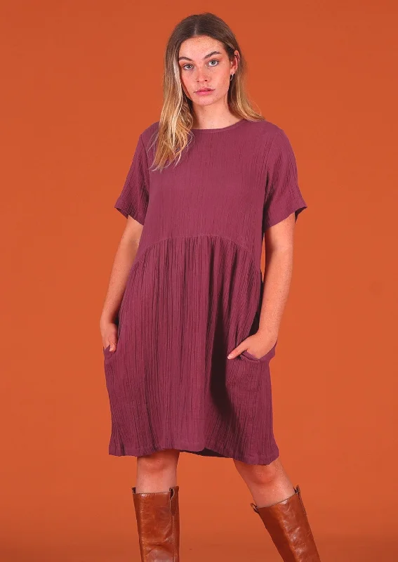 Mabel Dress Plum Jam Stretchy unclassified dresses