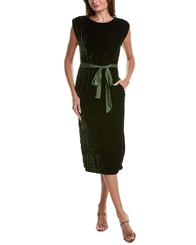 Velvet by Graham & Spencer Kandace Silk-Blend Dress Cocktail unclassified dresses