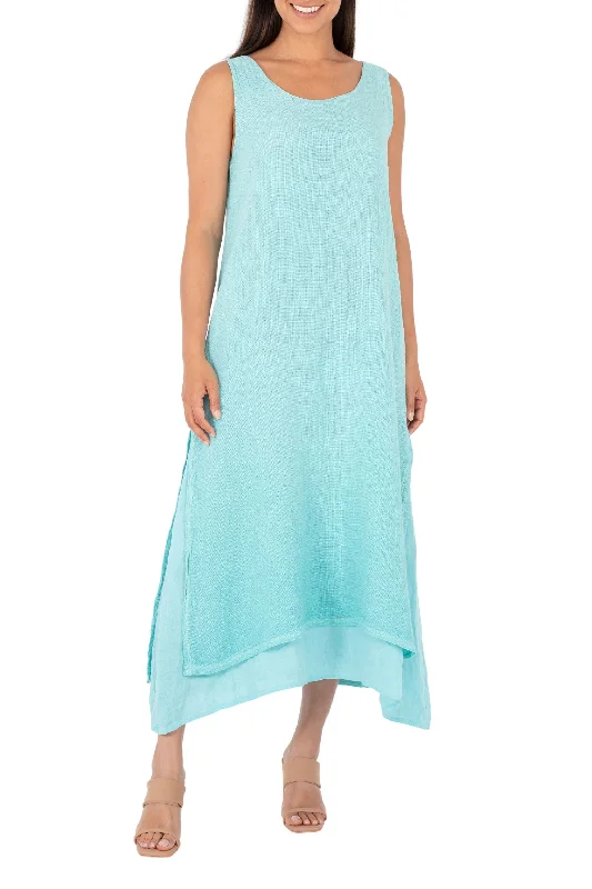 WOVEN S/LESS DRESS - 19/7019U Sequin unclassified dresses